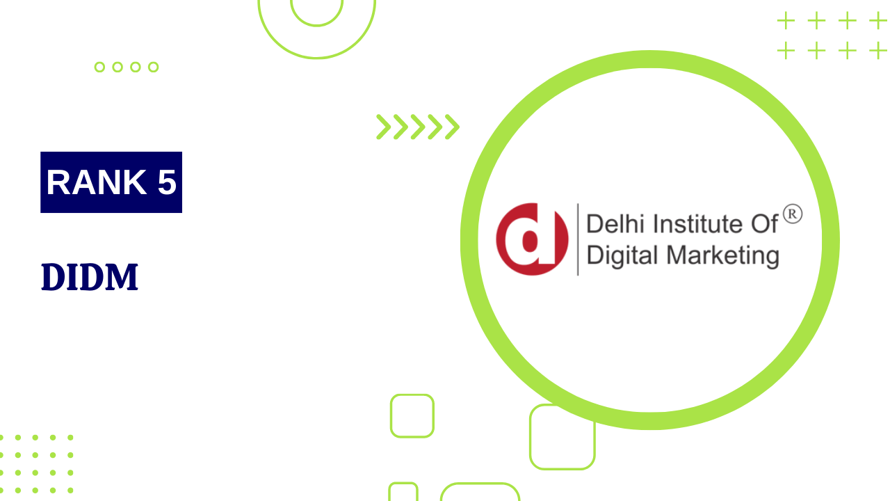 DIDM institute gurgaon digital marketing course details featured image